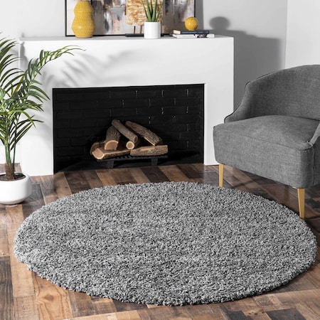 Nuloom Marleen Contemporary Shag Area Rug 4ft OZSG02G-R404